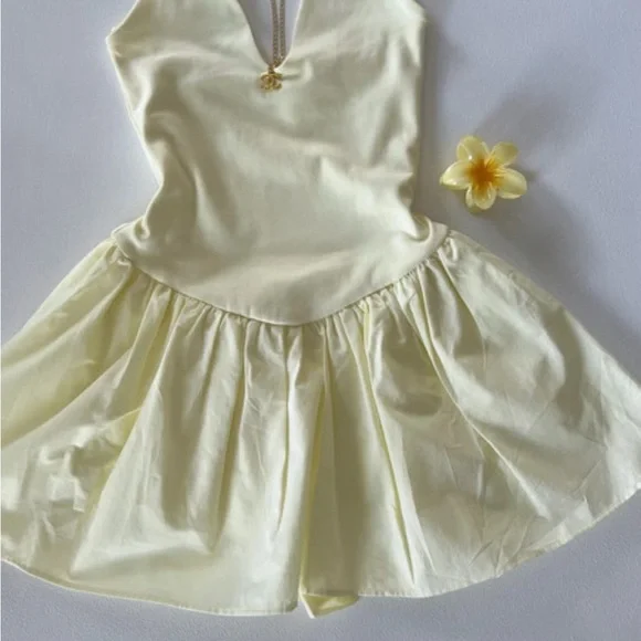 Zara halter mini dress open - Picture 6 of 8